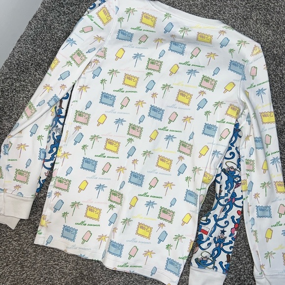 ROLLER RABBIT PAJAMA TOPS SET OF 2 size 12 - Picture 7 of 9